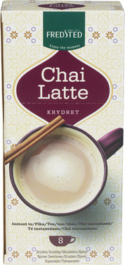 Fredsted Chai Latte Krydret 8x208g