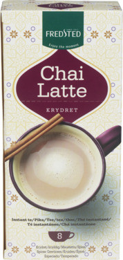 Fredsted Chai Latte Krydret 8x208g