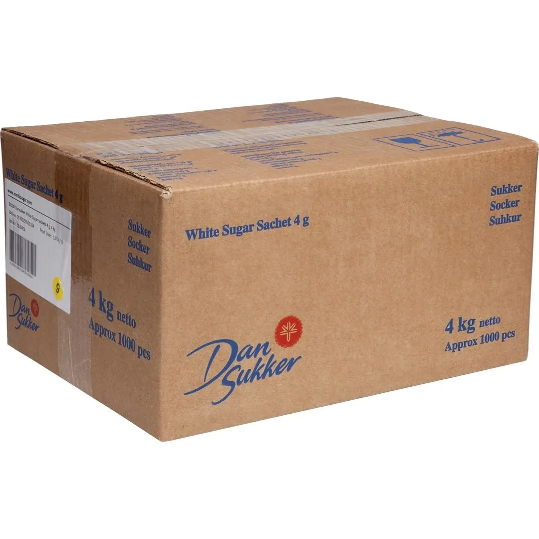 Sukker Porsjons Pk 4g 4kg