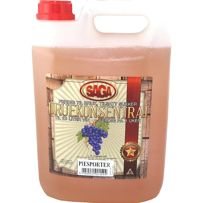 Fruktvin Piesporter m/sukker Saga