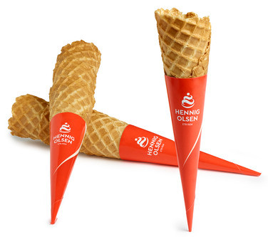 Isvaffel Softis m/ Stryll 252stk