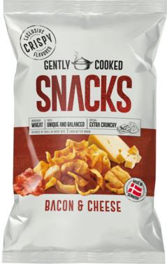 Crispy Snacks Bacon & Cheese 60g