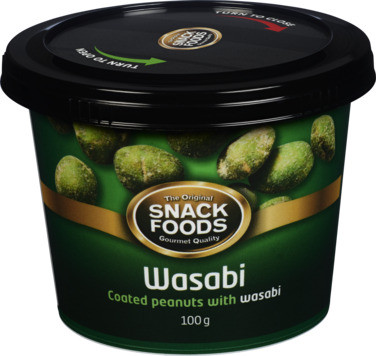 Snacksnøtter Cup Wasabi 100g
