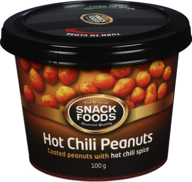 Snacksnøtter Cup Hot Chili 100g