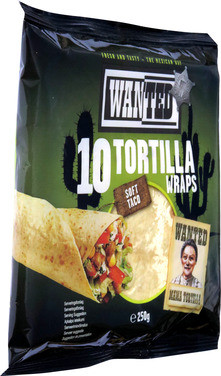 Tortilla Wraps Corn & Wheat 250g Wanted
