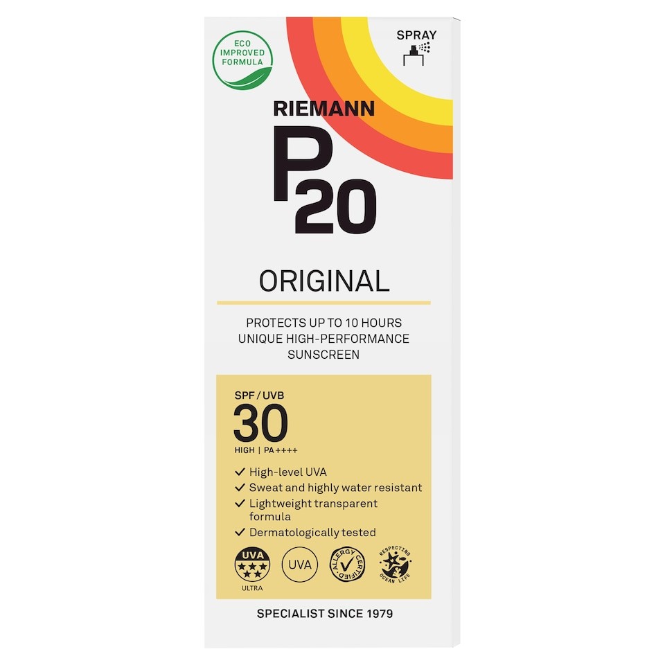 P20 Original Sunscreen Spray Spf30 200Ml
