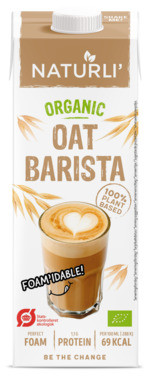 Naturli' Organic Oat Barista, 1 l