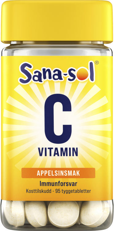 C-Vitamin Appelsin 95stk Sana-Sol