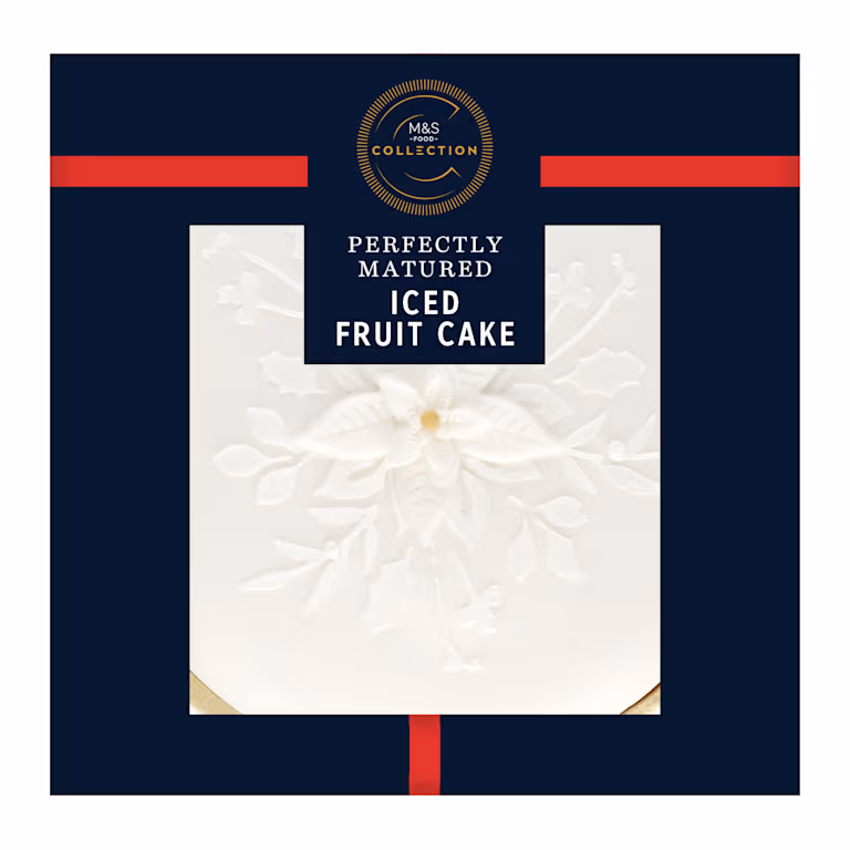 M&S Collection Perfectly Matured Iced Christmas Fruit Cake