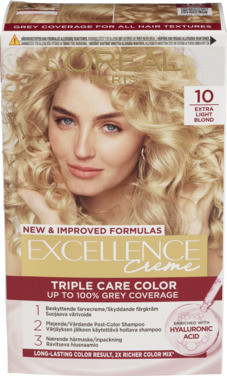 Loreal Paris Excellence Creme Ekstra Lys Blond 10