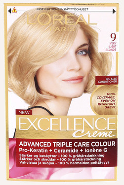 Loreal Paris Excellence Creme Very Light Blonde 9