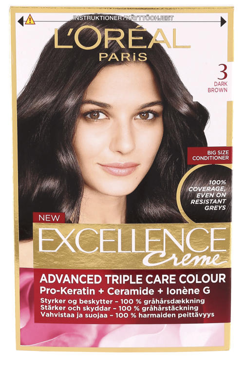 Excellence Creme 3 Mørkebrun