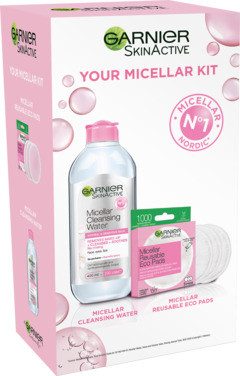 Garnier Skin Activ Micellar+reusable Eco Pads Julegave