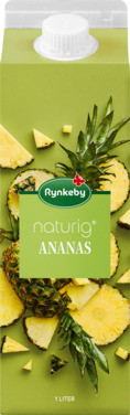 Ananasjuice 1 Lt Naturig