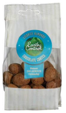 Earth Control Liquorice Almonds 150g