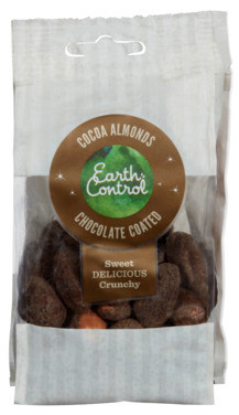 Earth Control Cocoa Almonds 150g