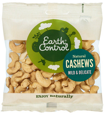 Earth Control Cashewnøtter 80g