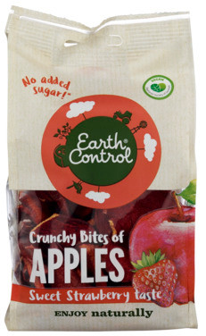 Earth Control Apple Bites W Strawberry Tast