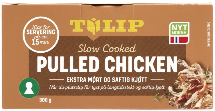 Pulled Chicken 300g Tulip