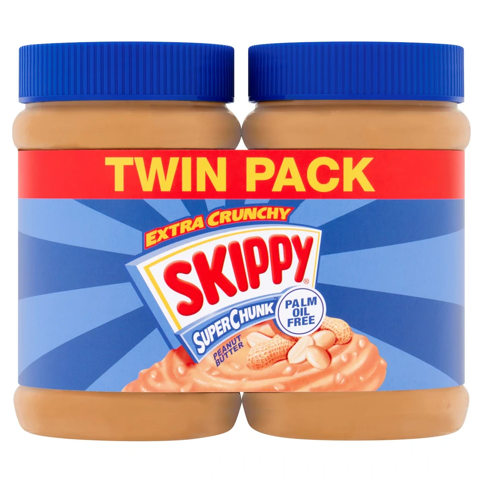 SKIPPY SuperChunk Peanut Butter 2x454g