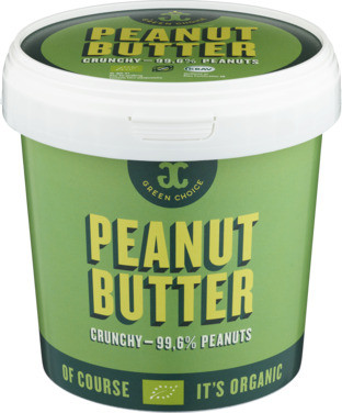 Green Choice Peanøttsmør Crunchy 1kg
