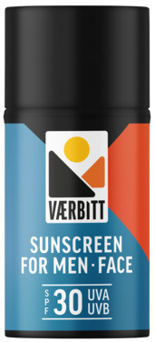 Værbitt Solkrem Ansikt 30 Spf 50ml