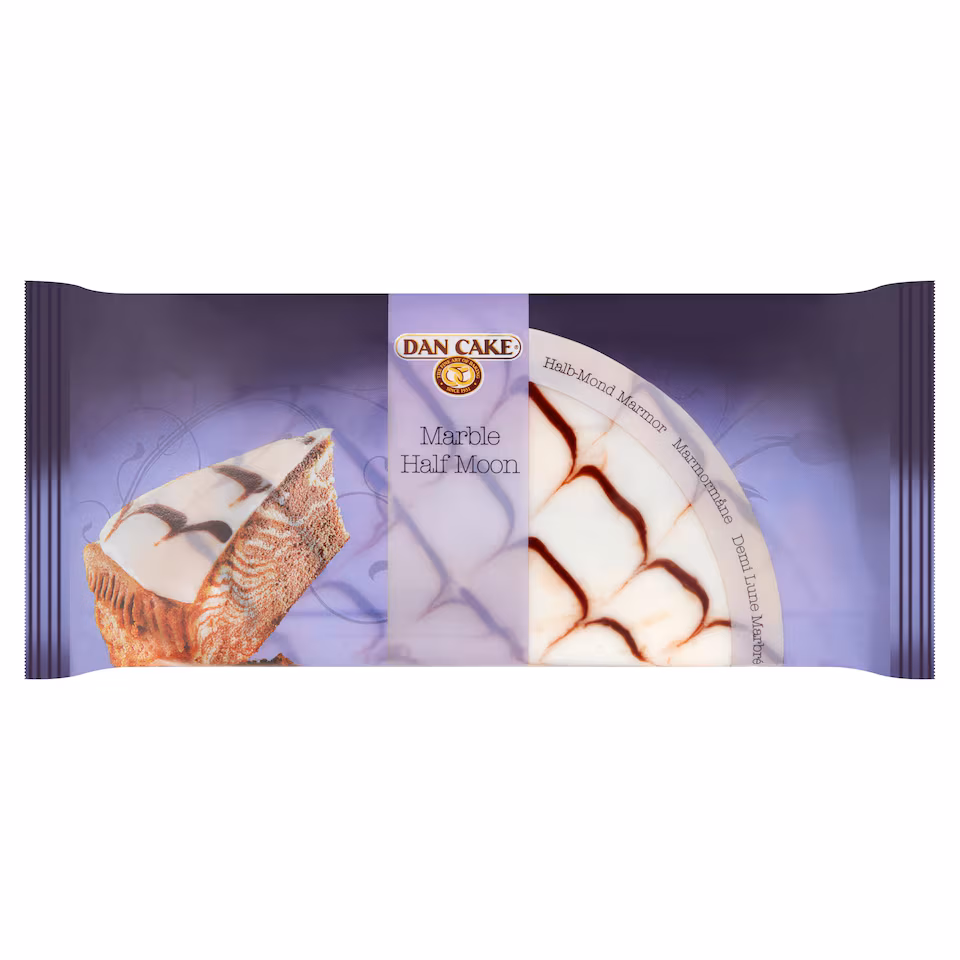 Dan Cake Marble Half Moon Cake 350G