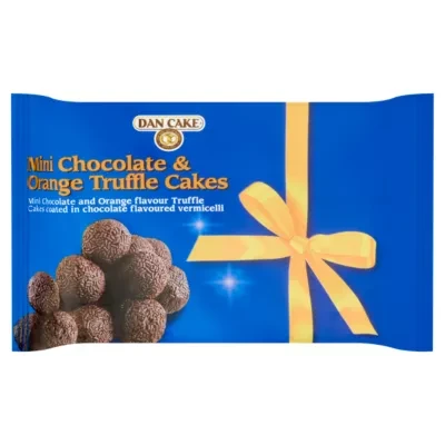 Dan Cake Mini Chocolate & Orange Truffle Cakes 140g