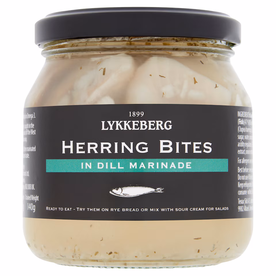 Lykkeberg Herring Bites In Dill Marinade 265G