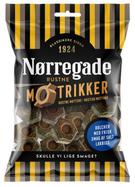Nørregade Rustne Møtrikker 100g