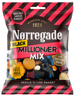 Nørregade Millionærmix Lakrids 150g