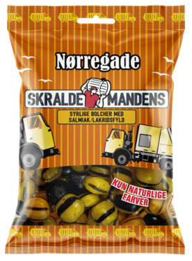 Skraldemandens Syrlig Salmiak 70g