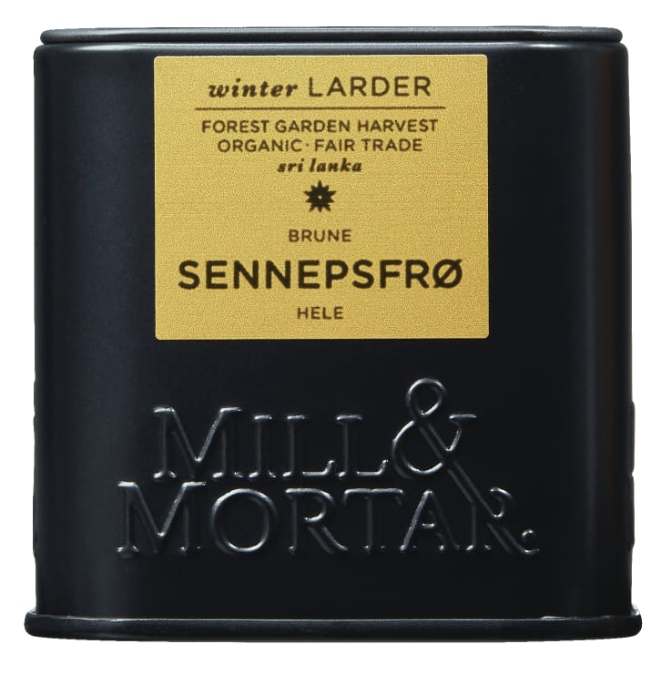Sennepsfrø Brune 50g Mill&Mortar