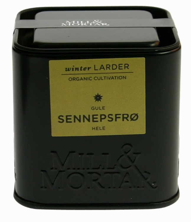 Sennepsfrø Gule 70g Mill&Mortar