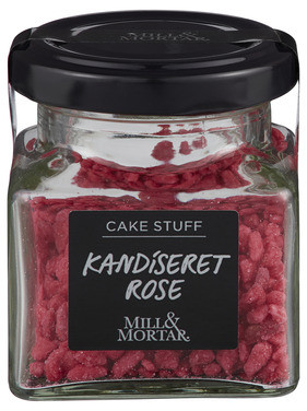 Rose Kandisert 40g Mill & Mortar