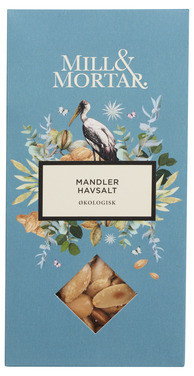 Mandler m/Havsalt 100g Mill&Mortar
