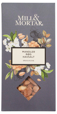 Mandler Røkte m/Havsalt 100g Mill&Mortar