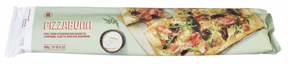 Pizzabunn familie 550 g
