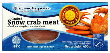 Msc Canadian Snow Crab Meat 35/65, 400g