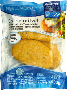 Msc Paneret Torskeschnitzel, Forstegt, 4x100g