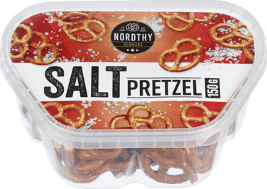 Salt Pretzels Bøtte 150g Nordthy