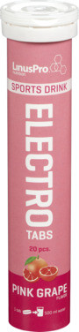 Linuspro Elektrolyt Tabs - Pink Grape 20 Stk. 80g