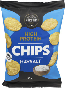 Nordthy High Protein Chips Havsalt 50g