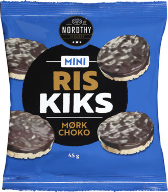 Nordthy Mini Riskiks Mørk Choko 45g