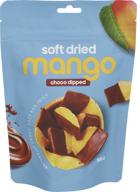Nordthy Dried Mango Choco Dipped 100g