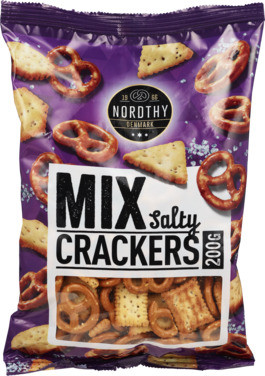 Nordthy Mix Salty Crackers 200g