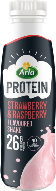 Protein Drikk Jordbær&Bringebær 500g Arla
