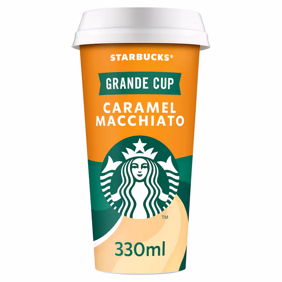 Starbucks Grande Caramel Macchiato Iced Coffee 330ml