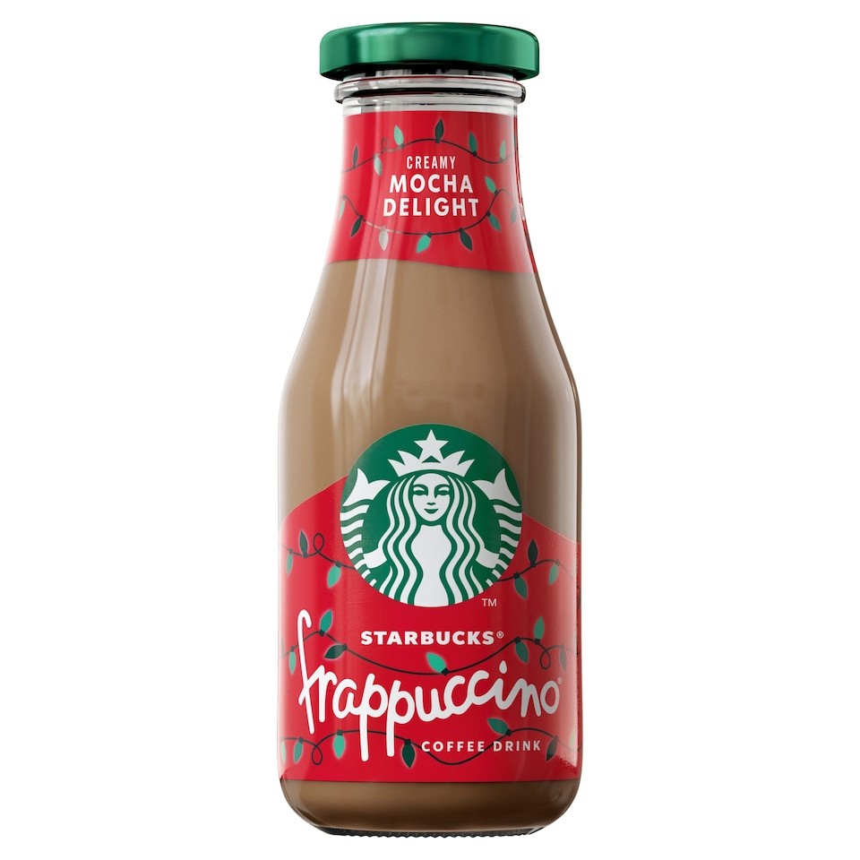 Starbucks Frappuccino Mocha Chocolate Flavoured Milk Iced Coffee 250ml