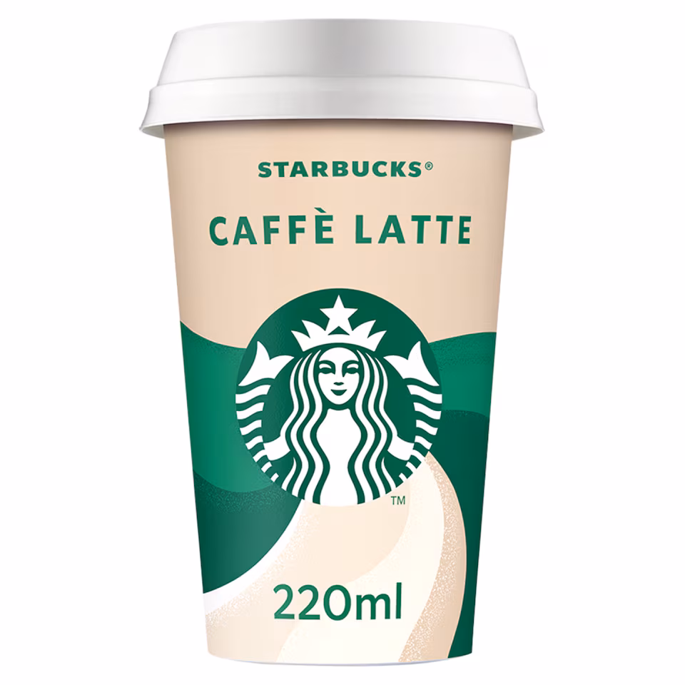 Starbucks Caffe Latte Iced Coffee 220ml